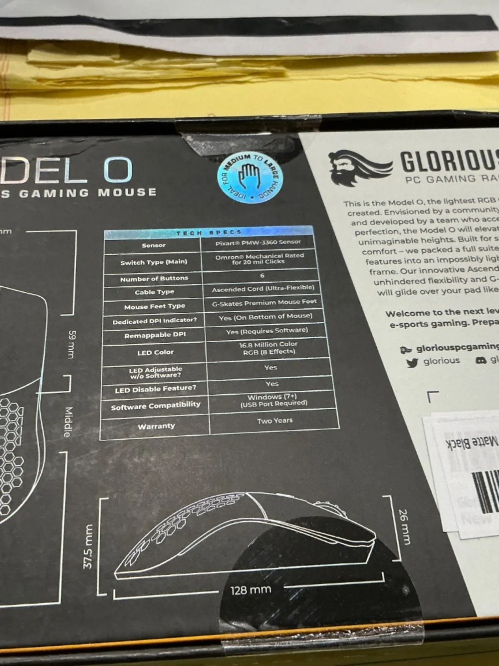 Super light Gaming Mouse